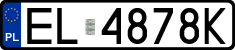 License plates of Poland, Regular car plates