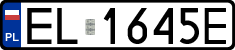 License plates of Poland, Regular car plates