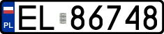 License plates of Poland, Regular car plates