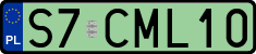 License plates of Poland, Vanity Plates