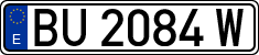 License plates of Spain, 1971 year series