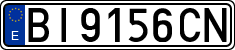 License plates of Spain, 1971 year series