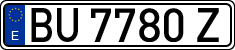 License plates of Spain, 1971 year series