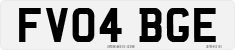 License plate of the United Kingdom, 2001 year system