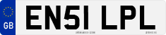 License plate of the United Kingdom, 2001 year system