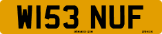 License plate of the United Kingdom, 1983 year system