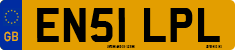 License plate of the United Kingdom, 2001 year system