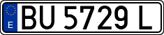 License plates of Spain, 1971 year series