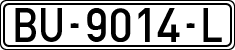 License plates of Spain, 1971 year series