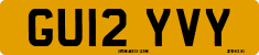 License plate of the United Kingdom, 2001 year system
