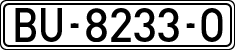 License plates of Spain, 1971 year series