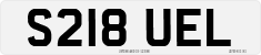 License plate of the United Kingdom, 1983 year system
