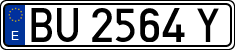 License plates of Spain, 1971 year series