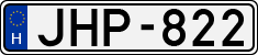 license plates of Hungary, Cars (1990)