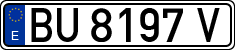 License plates of Spain, 1971 year series