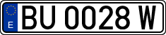 License plates of Spain, 1971 year series