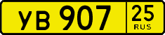 License plate Russia, Public transport