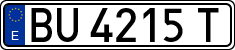 License plates of Spain, 1971 year series