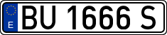 License plates of Spain, 1971 year series