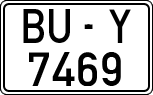 License plates of Spain, 1971 year series