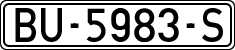 License plates of Spain, 1971 year series