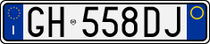 License plate of Italy, Cars (1994 year series)