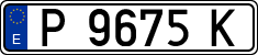 License plates of Spain, 1971 year series