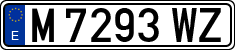License plates of Spain, 1971 year series