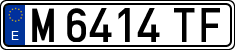 License plates of Spain, 1971 year series