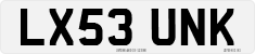 License plate of the United Kingdom, 2001 year system