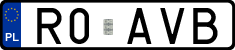 License plates of Poland, Vanity Plates