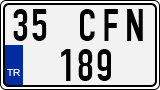 License plate of Turkey, Regular plates