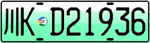 License plate of China, Electric vehicles