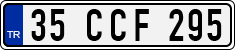 License plate of Turkey, Regular plates