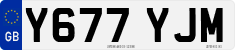 License plate of the United Kingdom, 1983 year system