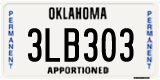 Oklahoma, Apportioned (1AB234)