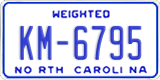 North Carolina, Weighted (AB-1234)