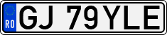 License plate of Romania, Regular plates