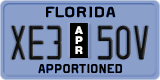 Florida, Apportioned (A12 34B)