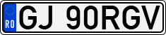 License plate of Romania, Regular plates