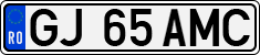 License plate of Romania, Regular plates