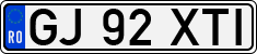 License plate of Romania, Regular plates
