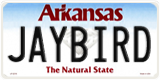 Arkansas, Vanity Plates