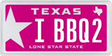 Texas, Vanity Plates