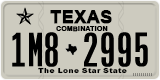 Texas, Combination (2012) (1A2-3456)