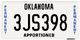 Oklahoma, Apportioned (1AB234)