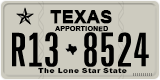Texas, Apportioned vehicles (2012) (A12-3456)