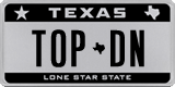 Texas, Vanity Plates