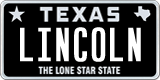 Texas, Vanity Plates