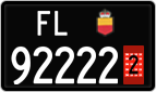 License plate of Liechtenstein, Provisional